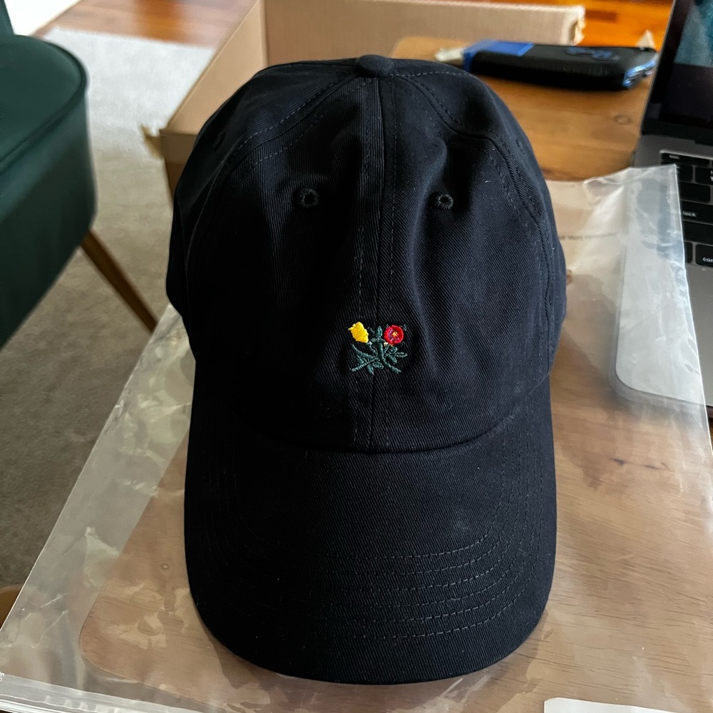 Aime Leon Dore Black Brushed Crest Hat